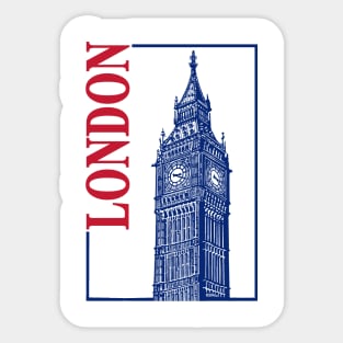 London-Big Ben Sticker